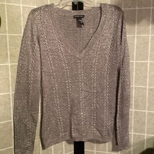 Silver sweater